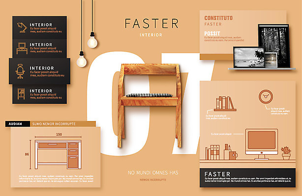 편집이미지 디자인 의자 조명 사람없음 노트북 컴퓨터 플랫 책상 메터리얼디자인 이미지편집 AI파일 가구 전자제품 파일형식 벡터