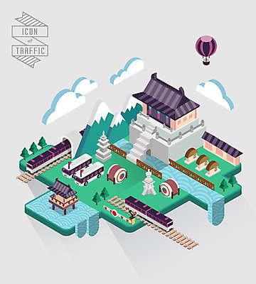 구름 한국전통 교통수단 백그라운드 일러스트 사람없음 기차 열기구 경주 입체 북 불국사 아이소메트릭 고속버스 국내일러스트 AI파일 자연요소 전통 육상교통 교통 항공교통 타악기 버스 대중교통 한국 경상북도 랜드마크 파일형식 벡터