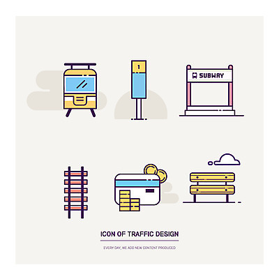 아이콘 벤치 출입구 사람없음 기찻길 표지판 전철 전철역 교통카드 2D아이콘 AI파일 육상교통 의자 대중교통 알림판 신용카드 역 파일형식 벡터
