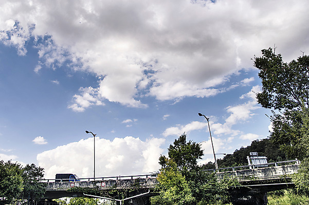 포토 JPG 주간 나무 구름 공원 도로 가로등 하늘 서울 풍경 사람없음 야외 맑음 트럭 국내포토 자연요소 식물 공공시설 길 교통시설 자동차 날씨 한국 파일형식