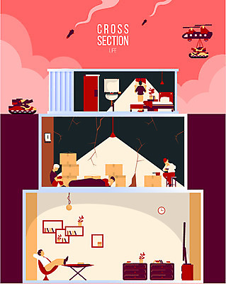 여자 남자 일러스트 여러명 비교 균열 연기 헬리콥터 미사일 탱크 단면도 지하 전투헬기 침낭 크로스섹션 국내일러스트 AI파일 다수 컨셉 모션 단면 비행기 사람 헬기 파일형식 벡터