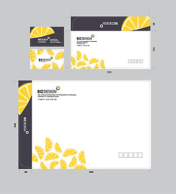 템플릿 명함 명함템플릿 서류봉투 편지봉투 사람없음 세트 노란색 레몬 패키지 봉투템플릿 우편봉투 비즈디자인 트로피컬아트 봉투디자인 이미지템플릿 AI파일 컬러 과일 봉투 편지 우편물 그림 파일형식 벡터
