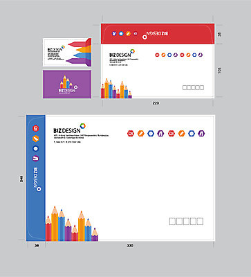 템플릿 명함 명함템플릿 서류봉투 편지봉투 사람없음 세트 컬러풀 연필 패키지 봉투템플릿 우편봉투 비즈디자인 봉투디자인 이미지템플릿 AI파일 컬러 학용품 봉투 필기구 편지 우편물 파일형식 벡터