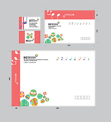 템플릿 음표 공 명함 명함템플릿 서류봉투 편지봉투 사람없음 세트 컬러풀 패키지 봉투템플릿 우편봉투 비즈디자인 봉투디자인 이미지템플릿 AI파일 기호 음악 컬러 봉투 편지 우편물 파일형식 벡터