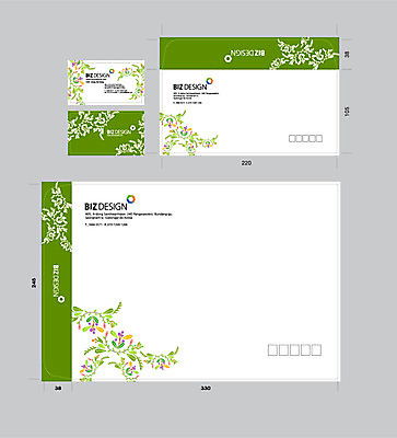 템플릿 꽃 잎 명함 명함템플릿 서류봉투 편지봉투 사람없음 세트 패키지 봉투템플릿 우편봉투 비즈디자인 봉투디자인 이미지템플릿 AI파일 식물 봉투 편지 우편물 파일형식 벡터