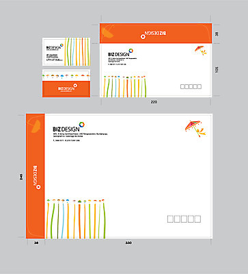 템플릿 우산 명함 명함템플릿 서류봉투 편지봉투 사람없음 세트 패키지 봉투템플릿 우편봉투 비즈디자인 봉투디자인 이미지템플릿 AI파일 봉투 편지 우편물 파일형식 벡터