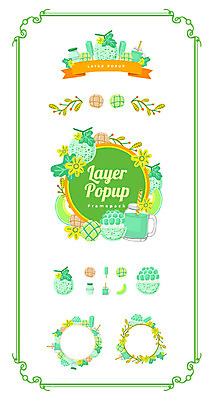 꽃 빵 백그라운드 과일 일러스트 유리병 나뭇잎 아이스크림 여름음식 프레임 사람없음 세트 라벨 주스 우유 멜론 심볼 빙수 웹엘리먼트 제철음식 국내일러스트 AI파일 식물 음료 음식 잎 병_용기 디저트 유제품 엘리먼트 제철 파일형식 벡터 여름_계절