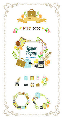 꽃 리본 안경 시계 백그라운드 셔츠 가방 일러스트 나뭇잎 잉크 프레임 사람없음 스마트폰 세트 라벨 커피잔 심볼 깃털 웹엘리먼트 국내일러스트 AI파일 식물 잡화 커피 상의 잎 잔 핸드폰 스마트기기 엘리먼트 파일형식 벡터