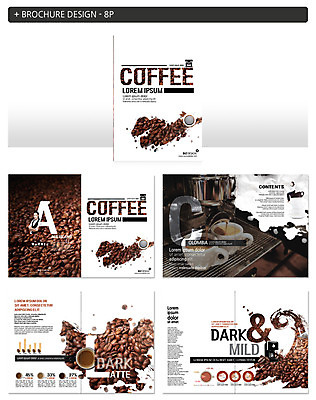 외국인 템플릿 여자 ZIP 커피 음식 팜플렛 성인 두명 카페 원두 커피잔 커피메이커 바리스타 인디자인 INDD 이미지템플릿 직업 음료 잔 사람 인종 상점 커피용품 파일형식