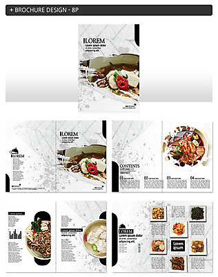 템플릿 접시 ZIP 한식 음식 반찬 팜플렛 사람없음 찌개 불고기 생선찌개 인디자인 INDD 이미지템플릿 식기 파일형식