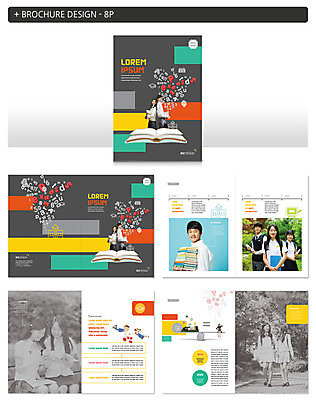 템플릿 학생 여자 남자 ZIP 벤치 청소년 팜플렛 여러명 책 한국인 청소년교육 인디자인 INDD 이미지템플릿 교육 다수 의자 사람 동양인 파일형식