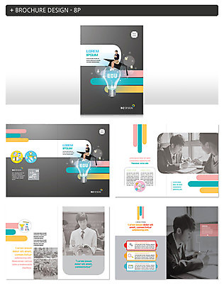 템플릿 학생 여자 남자 ZIP 학사모 전구 교실 청소년 팜플렛 여러명 한국인 청소년교육 인디자인 INDD 이미지템플릿 모자_잡화 교육 다수 졸업 학교 사람 동양인 파일형식