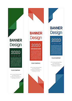 템플릿 배너 배너템플릿 세로배너 사각프레임 사람없음 사각형 현수막 겹침 배너세트 AI파일 도형 프레임 세로 세트 파일형식 벡터