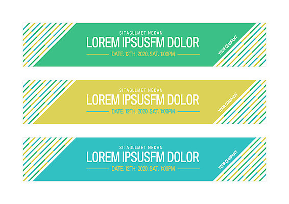 템플릿 배너 배너템플릿 가로배너 줄 패턴 사각프레임 사람없음 현수막 배너세트 AI파일 무늬 프레임 가로 세트 사각형 파일형식 벡터