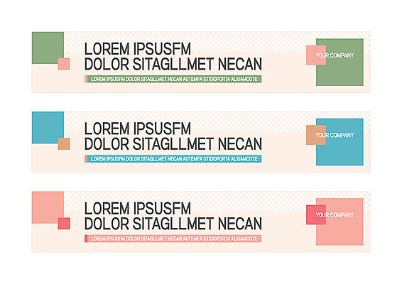 템플릿 배너 배너템플릿 가로배너 사각프레임 사람없음 사각형 현수막 겹침 배너세트 AI파일 도형 프레임 가로 세트 파일형식 벡터