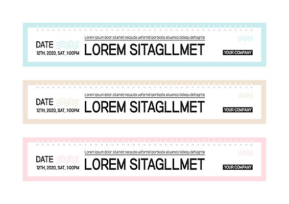 템플릿 배너 배너템플릿 가로배너 패턴 사각프레임 사람없음 현수막 스프링노트 배너세트 AI파일 무늬 프레임 가로 세트 사각형 공책 파일형식 벡터