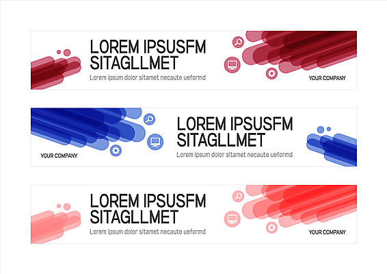템플릿 배너 배너템플릿 가로배너 사각프레임 사람없음 현수막 겹침 배너세트 AI파일 프레임 가로 세트 사각형 파일형식 벡터