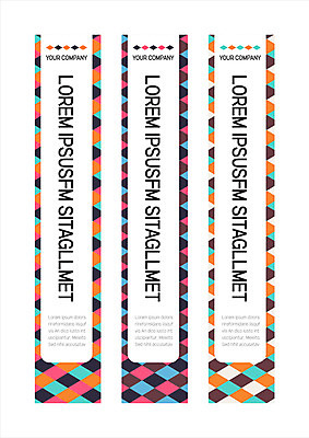 템플릿 배너 배너템플릿 세로배너 패턴 사각프레임 사람없음 현수막 배너세트 AI파일 무늬 프레임 세로 세트 사각형 파일형식 벡터