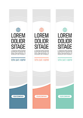 템플릿 배너 배너템플릿 세로배너 사각프레임 사람없음 현수막 원형 배너세트 AI파일 도형 프레임 세로 세트 사각형 파일형식 벡터