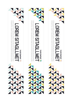 템플릿 배너 배너템플릿 세로배너 패턴 사각프레임 사람없음 현수막 삼각형 배너세트 AI파일 도형 무늬 프레임 세로 세트 사각형 파일형식 벡터