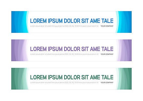 템플릿 배너 배너템플릿 가로배너 곡선 사각프레임 사람없음 현수막 겹침 배너세트 AI파일 선 프레임 가로 세트 사각형 파일형식 벡터