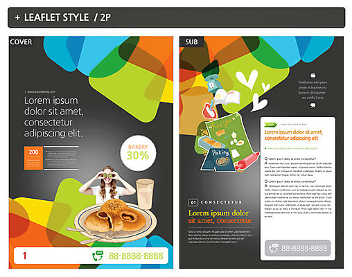 서양인 외국인 템플릿 여자 ZIP 포스터 빵 리플렛 한명 전단템플릿 전단 인디자인 INDD 이미지템플릿 1 음식 사람 인종 홍보물 파일형식