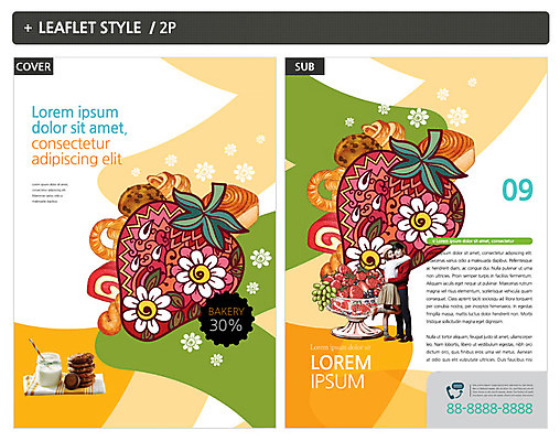 템플릿 커플 여자 남자 ZIP 포스터 빵 리플렛 딸기 성인 두명 한국인 전단템플릿 전단 인디자인 INDD 이미지템플릿 음식 과일 관계 사람 동양인 홍보물 파일형식