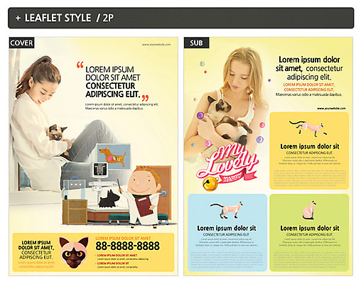 서양인 외국인 템플릿 여자 남자 ZIP 포스터 리플렛 여러마리 20대 성인 세명 고양이 한국인 전단템플릿 전단 수의사 반려 인디자인 INDD 이미지템플릿 다수 포유류 사람 동양인 인종 청년 반려동물 의사 홍보물 파일형식