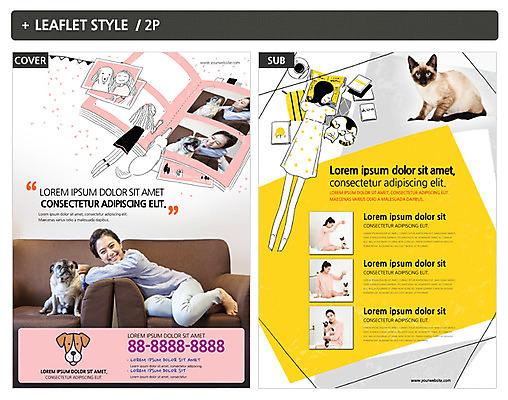 템플릿 여자 ZIP 포스터 리플렛 여러마리 여러명 성인 반려동물 고양이 한국인 강아지 전단템플릿 전단 반려 인디자인 INDD 이미지템플릿 동물 다수 포유류 사람 동양인 개 홍보물 파일형식