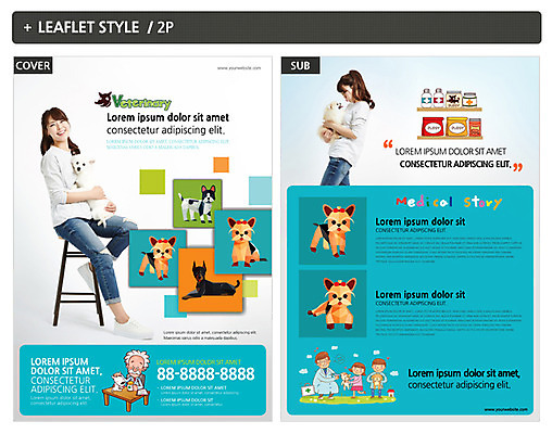 템플릿 여자 남자 ZIP 포스터 리플렛 여러마리 여러명 20대 성인 한국인 강아지 전단템플릿 전단 동물병원 수의사 반려 인디자인 INDD 이미지템플릿 다수 병원 사람 동양인 청년 반려동물 의사 개 홍보물 파일형식