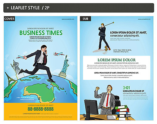 템플릿 남자 ZIP 포스터 지구 리플렛 골프 20대 성인 세명 달러 비즈니스맨 일본인 전단템플릿 전단 인디자인 INDD 이미지템플릿 외국인 돈 비즈니스 사람 동양인 청년 구기 직장인 홍보물 파일형식