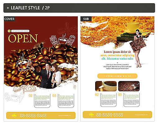 서양인 외국인 템플릿 여자 남자 ZIP 포스터 커피 리플렛 40대 20대 성인 세명 한국인 원두 전단템플릿 전단 인디자인 INDD 이미지템플릿 음료 중년 사람 동양인 인종 청년 홍보물 파일형식