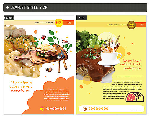 템플릿 ZIP 포스터 음식 리플렛 포크 파스타 서양음식 사람없음 나이프 전단템플릿 전단 인디자인 INDD 이미지템플릿 식기 칼 홍보물 파일형식