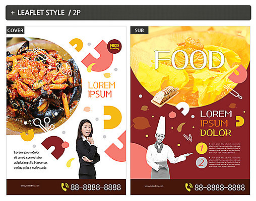 외국인 템플릿 여자 ZIP 포스터 리플렛 동양인 성인 두명 요리사 일본인 전단템플릿 전단 해물파스타 성인여자만 인디자인 INDD 이미지템플릿 직업 파스타 사람 인종 홍보물 여자만 성인만 파일형식