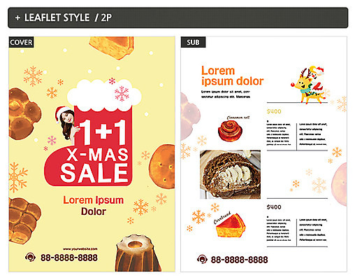 템플릿 여자 ZIP 포스터 빵 리플렛 크리스마스 한명 20대 성인 한국인 전단템플릿 전단 산타양말 성인여자한명만 인디자인 INDD 이미지템플릿 1 기념일 음식 사람 동양인 청년 홍보물 여자한명만 성인여자만 파일형식