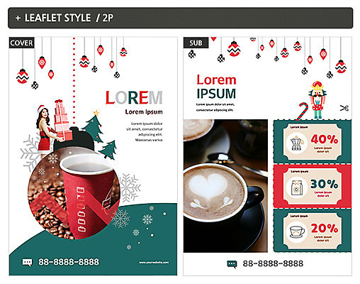 템플릿 여자 ZIP 포스터 커피 리플렛 크리스마스 20대 성인 두명 선물상자 한국인 원두 전단템플릿 전단 쿠폰 성인여자한명만 인디자인 INDD 이미지템플릿 기념일 음료 선물 사람 동양인 청년 상자 홍보물 여자한명만 성인여자만 파일형식