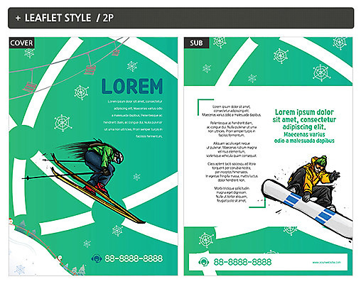 템플릿 남자 ZIP 포스터 리플렛 겨울 스키 겨울스포츠 성인 두명 스노우보드 전단템플릿 전단 인디자인 INDD 이미지템플릿 계절 스포츠 사람 보드_스포츠 홍보물 파일형식