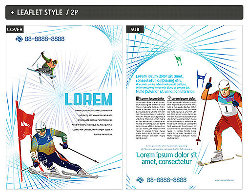 템플릿 남자 ZIP 포스터 리플렛 스키 겨울스포츠 성인 세명 전단템플릿 전단 스키선수 인디자인 INDD 이미지템플릿 스포츠 운동선수 사람 홍보물 파일형식