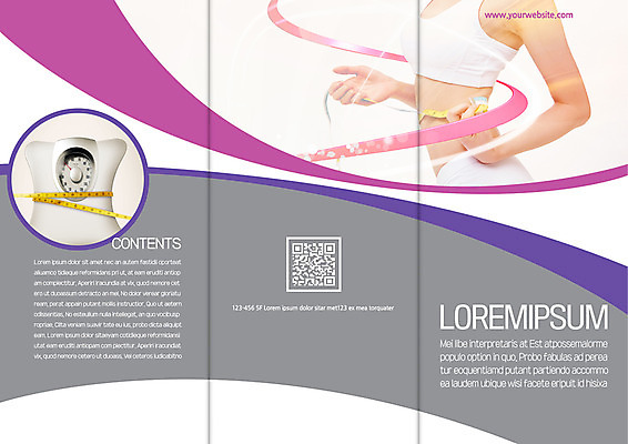 템플릿 편집 표지디자인 북디자인 출판디자인 여자 표지 리플렛 다이어트 북커버 3단접지 줄자 한명 팜플렛 성인 옆모습 운동 탱크톱 체중계 허리사이즈 QR코드 이미지템플릿 AI파일 1 뷰포인트 상의 자 건강 사람 사이즈 파일형식 벡터