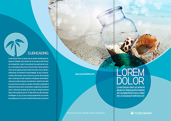 템플릿 편집 표지디자인 북디자인 출판디자인 표지 리플렛 여행 북커버 3단접지 유리병 팜플렛 해변 사람없음 모래사장 야자수 소라 이미지템플릿 AI파일 나무 바다 병_용기 어패류 파일형식 벡터