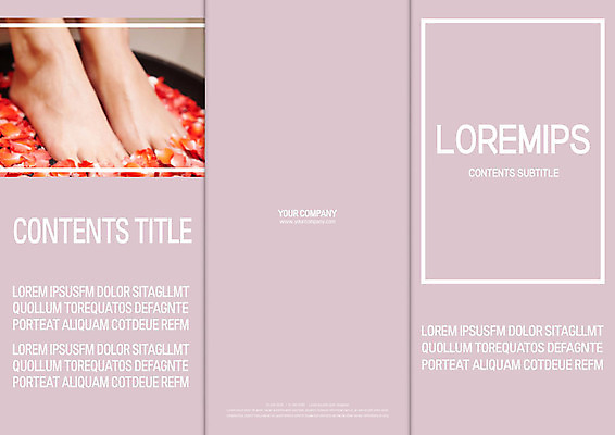 템플릿 편집 표지디자인 북디자인 출판디자인 표지 꽃잎 리플렛 북커버 3단접지 발 팜플렛 뷰티 족욕 이미지템플릿 AI파일 꽃 신체부위 파일형식 벡터