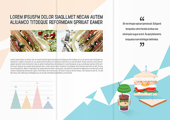 템플릿 편집 접시 표지디자인 북디자인 출판디자인 내지 음료 리플렛 포크 북커버 3단접지 그래프 샌드위치 팜플렛 사람없음 컵 이미지템플릿 AI파일 식기 음식 파일형식 벡터