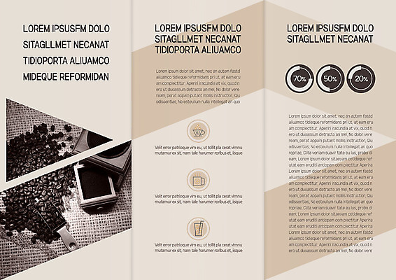 템플릿 편집 표지디자인 북디자인 출판디자인 내지 커피 리플렛 북커버 3단접지 그래프 팜플렛 사람없음 원두 핸드밀 이미지템플릿 AI파일 음료 커피용품 파일형식 벡터