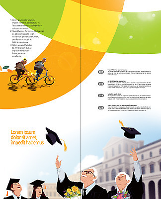 PSD 템플릿 편집 표지디자인 북디자인 출판디자인 여자 교육 노년 남자 내지 리플렛 꽃다발 2단접지 북커버 학사모 졸업 팜플렛 여러명 실버라이프 자전거 졸업가운 던지기 노인대학 이미지템플릿 모자_잡화 라이프스타일 꽃 다수 모션 사람 성인 바이크 가운 대학교 파일형식