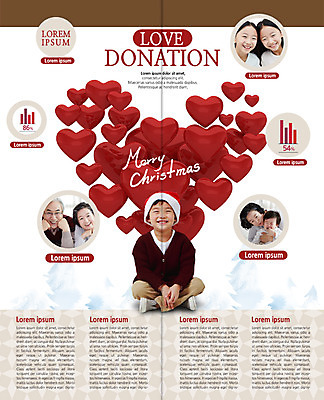 PSD 템플릿 편집 표지디자인 북디자인 출판디자인 여자 남자 내지 어린이 리플렛 크리스마스 2단접지 북커버 산타모자 그래프 사랑 웃음 앉기 이벤트 팜플렛 여러명 성인 한국인 하트 아기 60대 사회복지 사랑나눔 기부 이미지템플릿 모양 모자_잡화 기념일 노년 감정 다수 모션 표정 사람 동양인 복지 나눔 파일형식