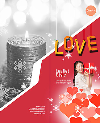 PSD 템플릿 편집 표지디자인 북디자인 출판디자인 여자 표지 리플렛 2단접지 북커버 촛불 사랑 한명 웃음 팜플렛 상반신 20대 성인 선물상자 한국인 하트 눈송이 사회복지 사랑나눔 자선 성인여자한명만 이미지템플릿 모양 1 감정 초 눈_날씨 표정 선물 사람 동양인 청년 상자 봉사 복지 나눔 여자한명만 성인여자만 파일형식