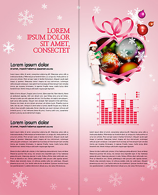 PSD 서양인 템플릿 편집 표지디자인 북디자인 출판디자인 여자 리본 내지 어린이 리플렛 크리스마스 2단접지 북커버 산타모자 그래프 한명 이벤트 팜플렛 선물상자 잠옷 장식볼 하트 눈송이 이미지템플릿 모양 외국인 모자_잡화 1 옷 기념일 눈_날씨 선물 사람 장식 상자 파일형식