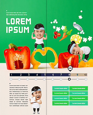 PSD 템플릿 편집 표지디자인 북디자인 출판디자인 여자 내지 음식 리플렛 다이어트 2단접지 북커버 방울토마토 단면 피망 피곤 서기 앉기 팜플렛 성인 세명 30대 스트레칭 당근 아령 한국인 레몬 비만 체중계 SD캐릭터 성인여자만 이미지템플릿 캐릭터 컨셉 토마토 채소 과일 모션 뿌리채소 건강 사람 동양인 장년 운동 몸매 여자만 성인만 파일형식