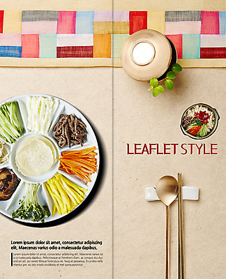 PSD 템플릿 편집 그릇 접시 표지디자인 북디자인 출판디자인 표지 한식 음식 리플렛 채소 2단접지 북커버 젓가락 팜플렛 사람없음 숟가락 뚜껑 비빔밥 조각보 수저받침대 이미지템플릿 식기 수저 보자기_천 받침대 파일형식
