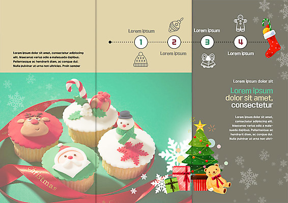 PSD 템플릿 편집 표지디자인 북디자인 출판디자인 내지 음식 리플렛 크리스마스 북커버 3단접지 눈사람 지팡이 이벤트 팜플렛 사람없음 선물상자 크리스마스트리 산타클로스 곰인형 루돌프 눈송이 컵케이크 크리스마스양말 이미지템플릿 기념일 인형 크리스마스장식 사슴 양말 눈_날씨 선물 상자 케이크 파일형식